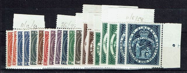 Image of St Vincent SG 189/200a UMM British Commonwealth Stamp